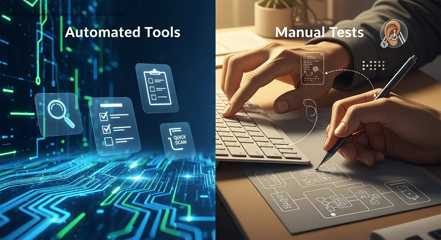 Barrierefreiheit Website prüfen – Tools vs. Manuelle Tests