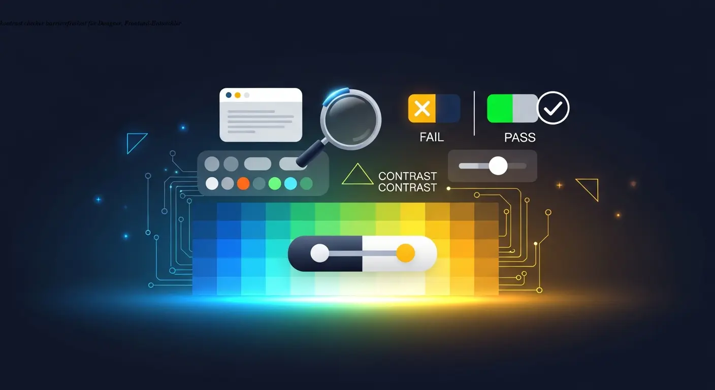 Contrast Checker Barrierefreiheit Tipps für Designer & Entwickler