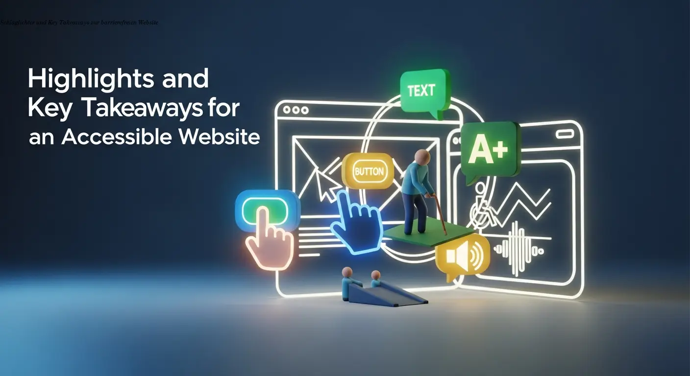Schlaglichter und Key Takeaways zur barrierefreien Website